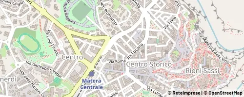 Mappa Matera