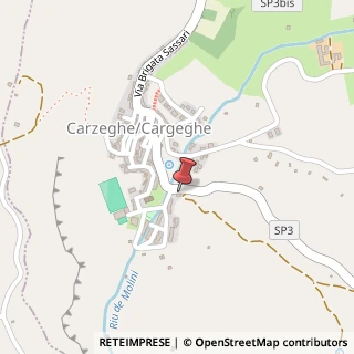 Mappa Via Brigata Sassari, 1, 07030 Cargeghe, Sassari (Sardegna)