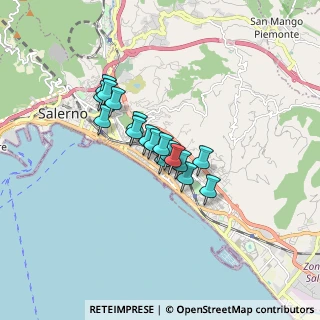 Mappa Via Gabriello Altilio, 84128 Salerno SA, Italia (1.16118)