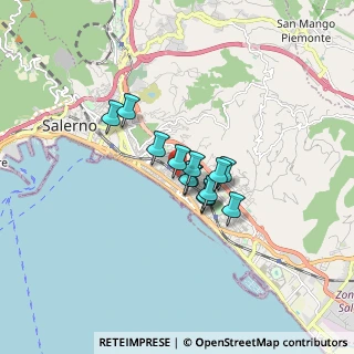 Mappa Via Gabriello Altilio, 84128 Salerno SA, Italia (1.07)