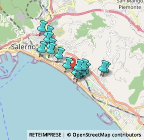 Mappa Via Gabriello Altilio, 84128 Salerno SA, Italia (1.3075)