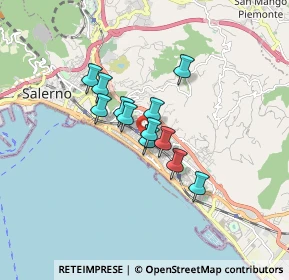 Mappa Via Gabriello Altilio, 84128 Salerno SA, Italia (1.1825)