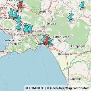 Mappa Via Gabriello Altilio, 84128 Salerno SA, Italia (21.854)