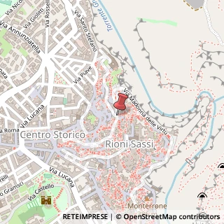 Mappa Via Fiorentini, 259, 75100 Matera, Matera (Basilicata)