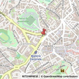 Mappa Viale Aldo Moro, 2, 75100 Matera, Matera (Basilicata)