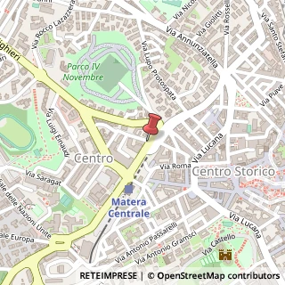 Mappa Viale Aldo Moro, 27, 75100 Matera, Matera (Basilicata)