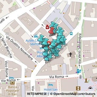 Mappa Via De Sariis Alessio, 75100 Matera MT, Italia (0.03107)