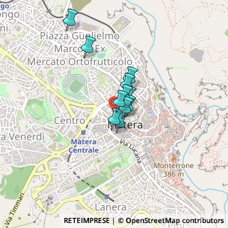 Mappa Via De Sariis Alessio, 75100 Matera MT, Italia (0.26545)