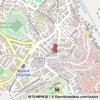Mappa Via Roma, 10, 75100 Matera, Matera (Basilicata)