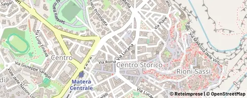 Mappa Matera