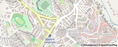Mappa Matera