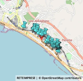 Mappa Via Raffaele Fatigati, 84127 Salerno SA, Italia (0.598)