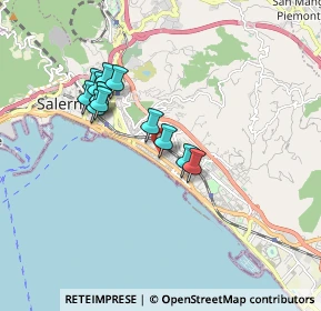 Mappa Via Raffaele Fatigati, 84127 Salerno SA, Italia (1.62923)