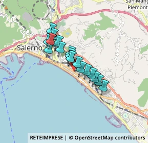 Mappa 84128 Salerno SA, Italia (1.25158)