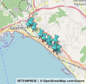 Mappa Via Raffaele Fatigati, 84127 Salerno SA, Italia (1.17545)