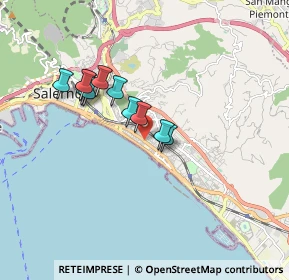 Mappa Via Raffaele Fatigati, 84127 Salerno SA, Italia (1.49091)