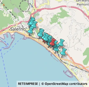 Mappa 84128 Salerno SA, Italia (1.11529)