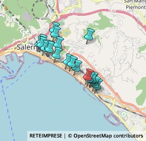 Mappa Via Raffaele Fatigati, 84127 Salerno SA, Italia (1.5065)