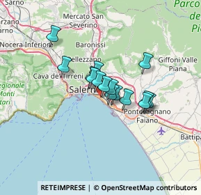 Mappa 84128 Salerno SA, Italia (4.57333)