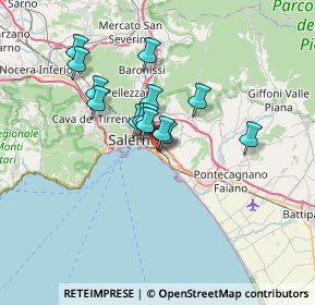 Mappa 84128 Salerno SA, Italia (5.55286)