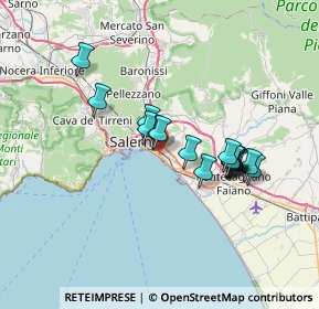 Mappa 84128 Salerno SA, Italia (6.25412)