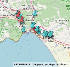 Mappa 84128 Salerno SA, Italia (6.31053)
