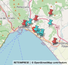 Mappa 84128 Salerno SA, Italia (3.03167)