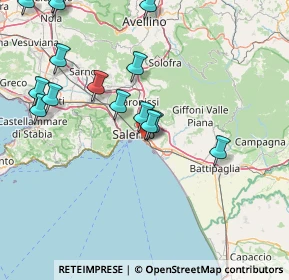 Mappa 84128 Salerno SA, Italia (19.81067)