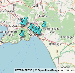 Mappa 84128 Salerno SA, Italia (10.40077)