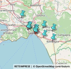 Mappa 84128 Salerno SA, Italia (8.59583)