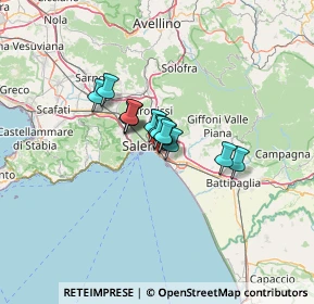 Mappa 84128 Salerno SA, Italia (7.24462)
