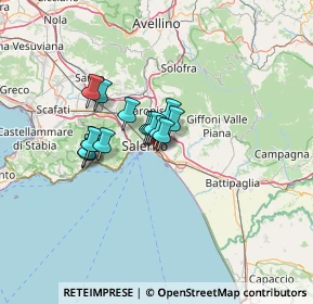 Mappa 84128 Salerno SA, Italia (8.83267)