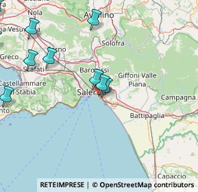 Mappa 84128 Salerno SA, Italia (23.75818)