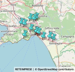 Mappa 84128 Salerno SA, Italia (10.04231)