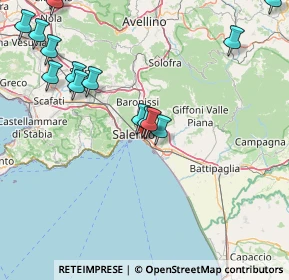 Mappa 84128 Salerno SA, Italia (21.70667)