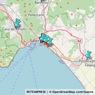 Mappa Lungomare G. Marconi s.n.c, 84127 Salerno SA, Italia (4.33364)