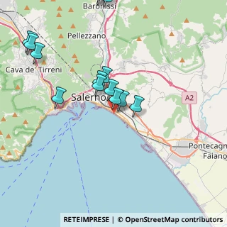 Mappa Lungomare G. Marconi s.n.c, 84127 Salerno SA, Italia (4.69929)