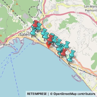 Mappa Lungomare G. Marconi s.n.c, 84127 Salerno SA, Italia (1.432)