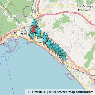 Mappa Via Vincenzo Bello, 84128 Salerno SA, Italia (1.27053)
