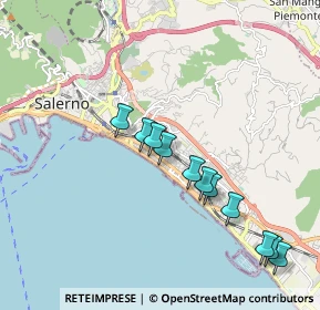 Mappa Via Vincenzo Bello, 84128 Salerno SA, Italia (1.98364)