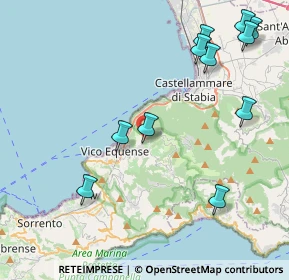 Mappa Via Madonna delle Grazie, 80069 Vico Equense NA, Italia (5.32636)