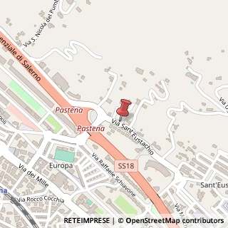 Mappa Via Sant' Eustachio, 15, 84133 Salerno, Salerno (Campania)