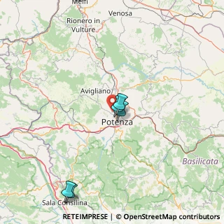 Mappa Strada Provinciale 30 di Giuliano, 85100 Potenza PZ, Italia (38.06923)