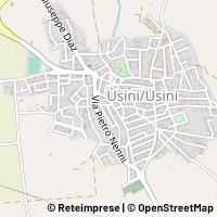 Map Usini