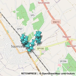 Mappa Via degli Elettricisti, 73018 Squinzano LE, Italia (0.77)