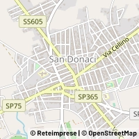 Mapa San Donaci
