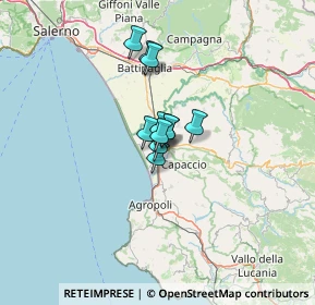 Mappa Via Nobel Alfred Bernhard, 84047 Capaccio SA, Italia (6.86818)