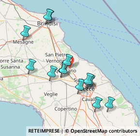 Mappa SS 613, 73018 Squinzano LE, Italia (16.10143)