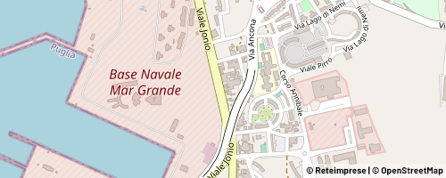 Mappa Tarente