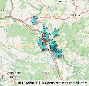 Mappa Via Tanagro, 84030 Atena lucana SA, Italia (8.74)